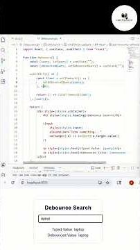 React Debounce Explained 🔥 Optimize Search Inputs Like a Pro