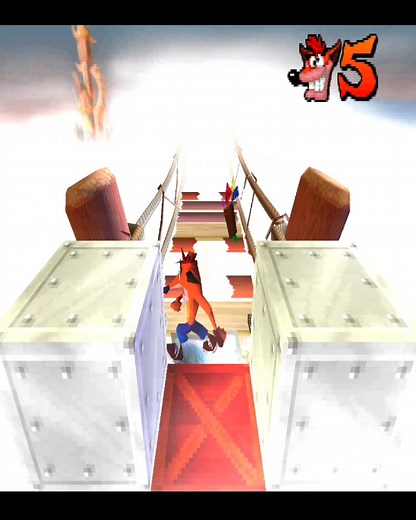 Crash bandicoot playstation 1 road to nowhere gameplay | RiceBear Gaming