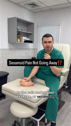 Sesamoid Pain Not Going Away⁉️ #footpain #foot #foothealth #injuryprevention #running #painrehabb