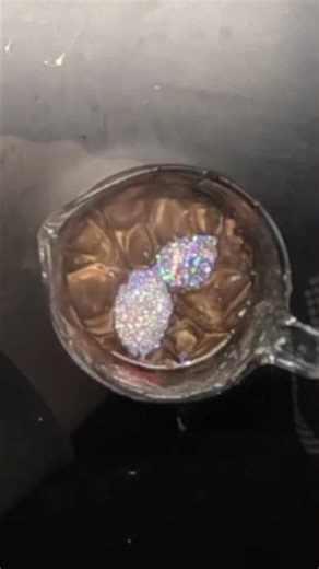 Pouring a GLITTER BOMB Craw Lure! (Holographic Bronze Bait Making)