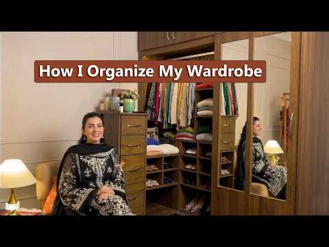 How I Organise my Wardrobe | Cupboard Organisers | Makeup and Jewellery Handy Organisers
