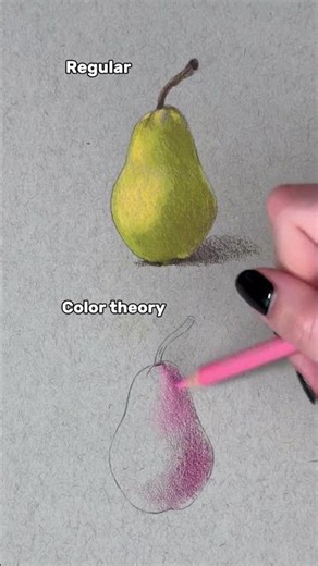 Don't Draw Like That! Use Color Theory! #drawingtutorial #howtodraw #pencildrawing #colortheory