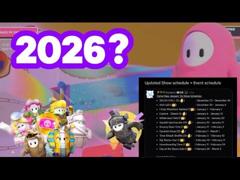Fall Guys 2026 Updates LEAKED | New Skins & Game Modes (Fall guys News)