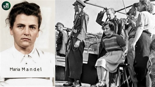 She Cried & Screamed: Execution of Female Nazi Guard who Destroyed 100,000 – Maria Mandl