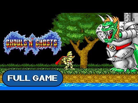 Ghouls 'n Ghosts GENESIS MEGA DRIVE FULL GAME Longplay Gameplay Walkthrough Playthrough VGL