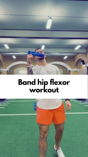 Band Hip Flexor Workout | Resistance Bands Exercise Routine