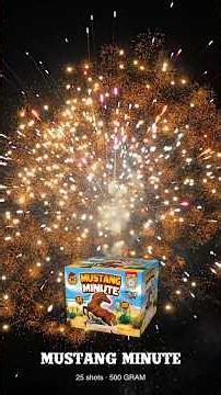 Mustang Minute kicks up a fiery dance #cowboyfireworks #fireworks
