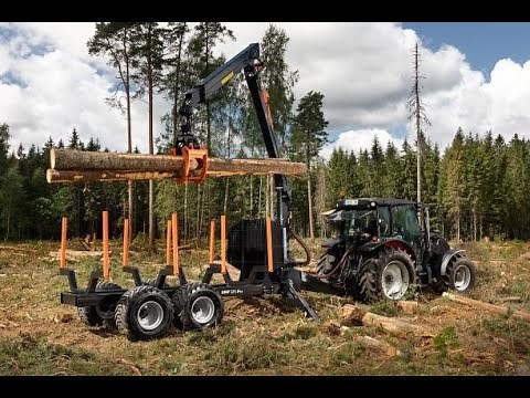 BMF 12T2Pro Trailer with BMF 750 Crane