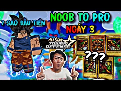Tôi Lấy Được Goku 7 Sao Và Dùng YugiOh Hàng Tỷ Dmg Leo Infi Wave 120+ - Noob To Pro Allstar#3