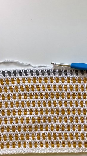 Crochet Moss Stitch Tutorial and Patterns