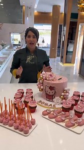 Cake design 20 personnes avec magnum popcake cupcake & donuts 😍 Disponible uniquement a Meknes ❤️ | Chouquette