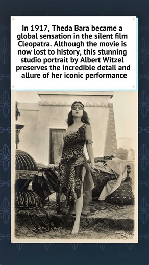 Theda Bara: The Lost Cleopatra of 1917 🎬🐍