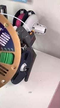 Quick tutorial on how I change my filament out on my Official A1 Mini + AMS Lite! Leave any tips &