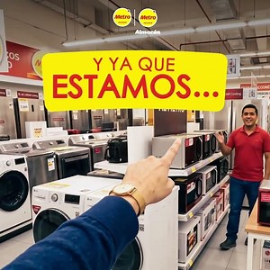 Llega la Gran Feria de Electrodomésticos Metro con descuentos para renovar tu hogar.​