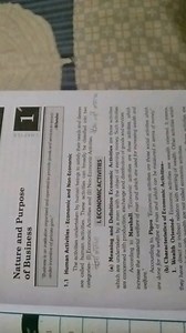 1.1 Human Activities - Economic and Non-EconomicWhat are Econ... | Filo