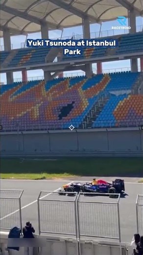 Yuki Tsunoda at Istanbul Park f1 🏎 #f1 #formula1