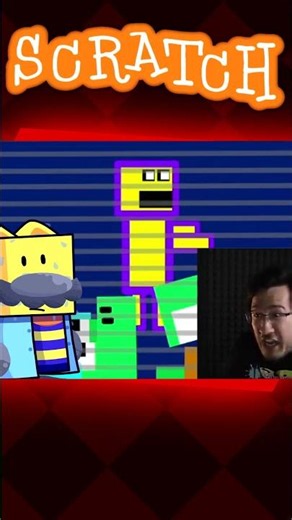 Why is he yellow but also purple #fnaf #viral #gaming