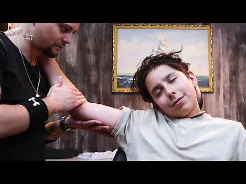 ASMR MASSAGE On Kid Customer | Asmr Head Massage