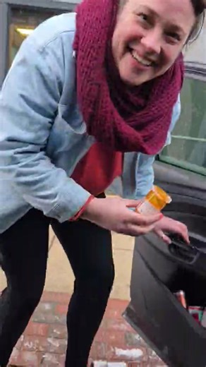 No ice scraper? No problem. If medication can save my life, it can surely clean ice off of my windshield 🤣 #MentalHealthJourney #genius #funny #fyp #bigpharma