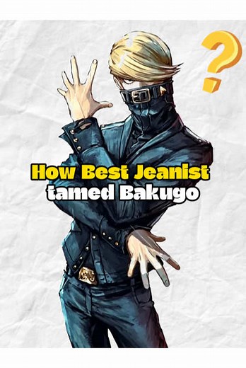 How Best Jeanist tamed Bakugo?#myheroacademia #myheroacademia171 #deku #bakugo #bestjeanist #tiktokredcarpetcontest