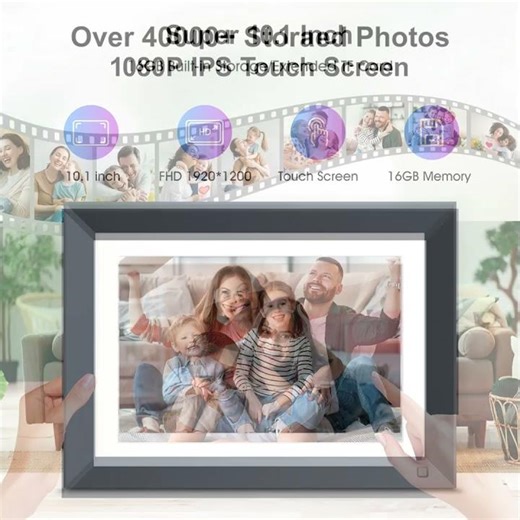 🔥 FULLJA Smart Photo Frame Flash Sale $39.99! Instantly Warm Up Your Home 🔥