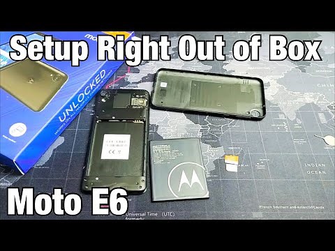 Moto E6: How to Setup & Insert Battery, SIM, SD Card for Beginners
