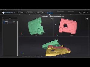 How to Do Manual Alignment in Handheld Mode in EXScan - SHINING 3D Digitizing Solutions