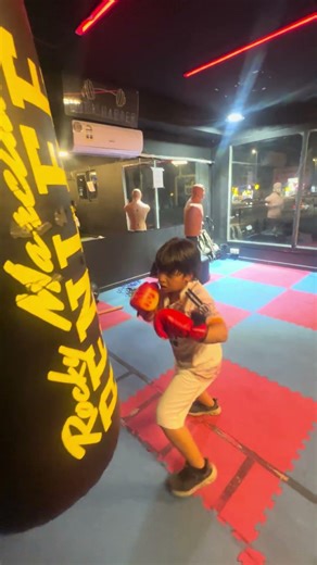 Kids boxing training #combattraning #combatsport #fightprep