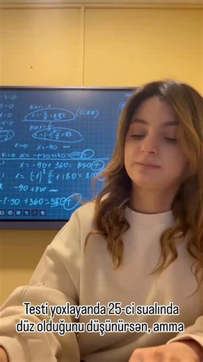 Bahar Mahmudova Müəllim. on Instagram: "“Sizdə də belədir?” #riyaziyyat #keşfetbeniöneçıkart #trendvideo #foryou #kesfeteduselim🙏🏻✔️🙏🏻#⃣*⃣#⃣*⃣#⃣*⃣#⃣*⃣#⃣*⃣"