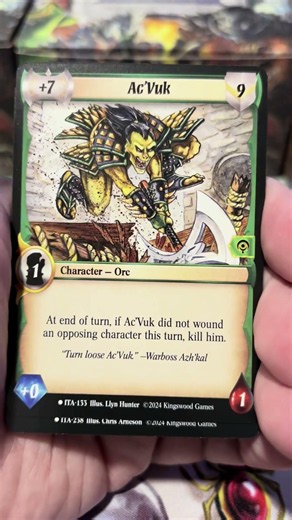 Pack-a-Day #91 | Warlord: Saga of the Storm | Into the Accordlands #cardgame #warlord