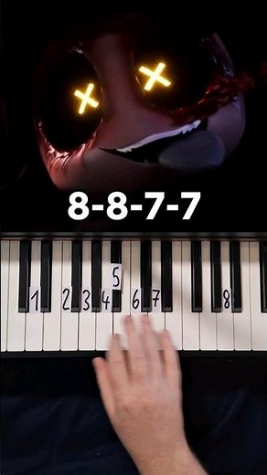 Murder Drones Ep. 8 Bite Me Piano Tutorial #shorts
