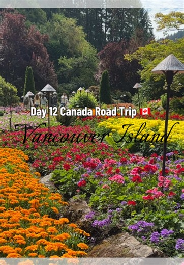 Canada Road Trip Day 12 - Victoria, Vancouver Island 🇨🇦 Spent the day exploring Victoria, visiting Butchart Gardens and finishing the day in fisherman’s wharf #vancouver #vancouverisland #britishcolumbia #canada #fishermanswharf