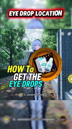 How to find The Eye drop! #shorts #nte #nevernesstoeverness