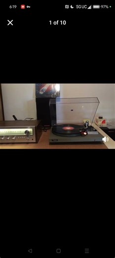 Vintage Technics SL-23 Turntable🎼
