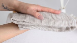 Watch Flax Linen Bath Towel - Open Weave - Prewashed on Amazon Live