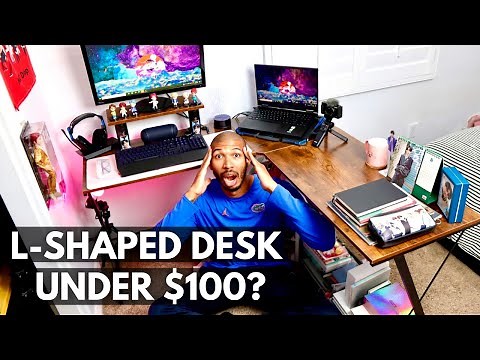 Casaottima L-Shape Desk - Upgrade Your Setup For $70