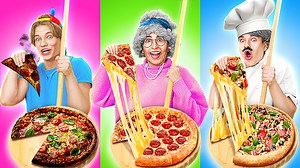 LE CONCOURS DE CUISINE : MAMIE VS MOI || La Guerre en Cuisine et Des Astuces par 123 GO! CHALLENGE | 123 GO Challenge French