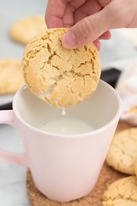 The Easiest Chewy Butter Cookies