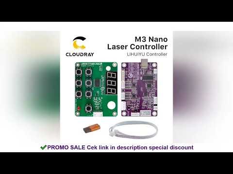Cloudray LIHUIYU M3 Nano Laser Controller Mother Main Board + Control Panel + Dongle B System Engrav