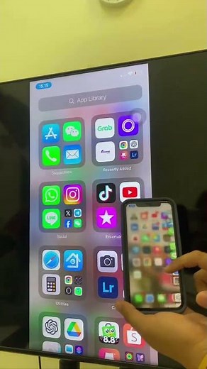 Mirroring tanpa kabel ke Proyektor Plug and Play dengan PX WFD-1100