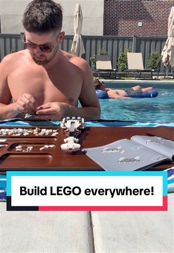 Build LEGO Everywhere: Portable Building Board for Family Time