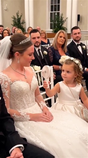 The help provided by children at a wedding is truly the most heartwarming.#foryou #love #wedding