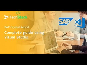 Complete Guide on SAP Crystal Report using EF and SQL Server in Visual Studio