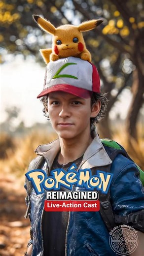 Pokémon Reimagined on Instagram: "Casting for a live-action Pokémon film! Which pairing is your favorite? 📸 Ash as Tom Holland Misty as Zendaya Brock as Simu Liu Oak as Bryan Cranston Nurse Joy as Bryce Dallas Howard Tracey Sketchit as Finn Wolfhard Dawn as Lauren Lindsey Donzis Should I do part 2? 💬 #pokemon #fancast #liveaction #pokemontrainers #hollywood"