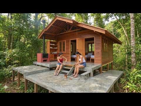 Leaving the Big City, Two Women Built a Dream Home and Live in Harmony with Nature