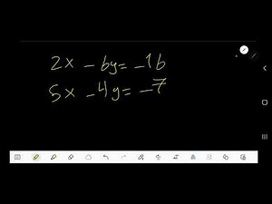 Matrix by row reduction