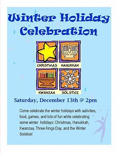 Winter Celebration at Hull Library This Weekend