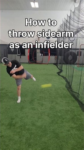 The RIGHT Way to Throw Sidearm as an Infielder | Baseball and Softball Fielding