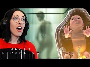 DEATH STRANDING Walkthrough Part 9 - BB NEEDS SOME MILK (Fragile Shower)