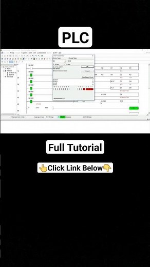 Analog PLC Programming Tutorial using Delta wplsoft #plc #plcprogramming #shorts